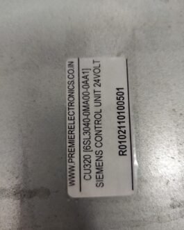 SIEMENS  CONTROL UNITS CU320 ( 6SL3040-0MA00-0AA1) 24VOLT